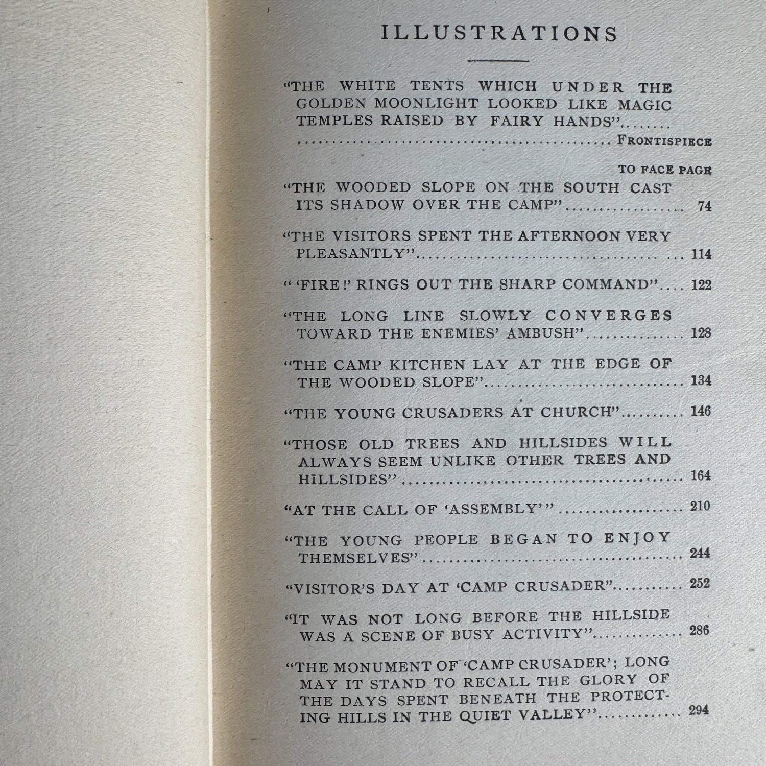 The Young Crusaders, George P. Atwater, 1911, Story of a Boys Camp - Pretty Old Books