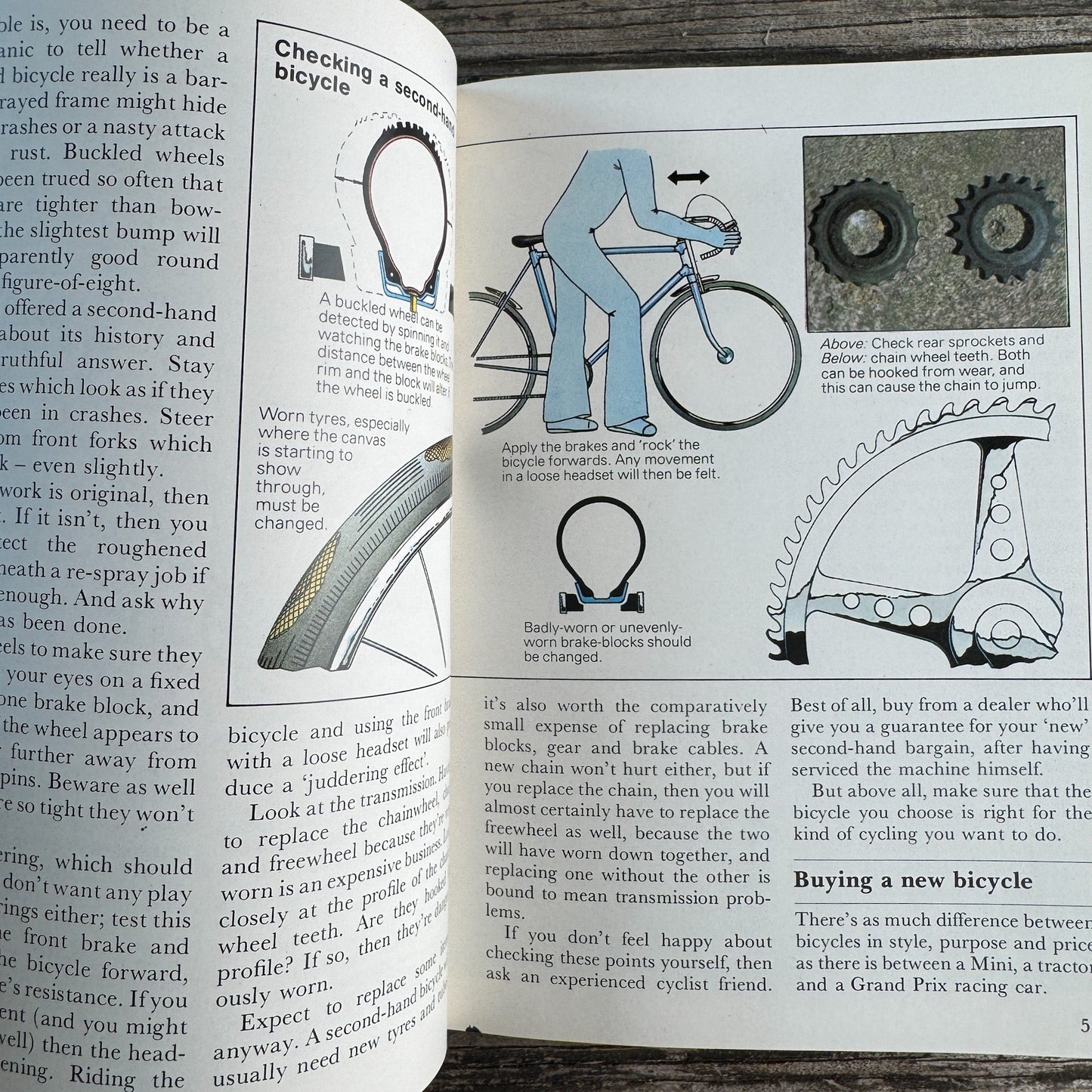 The Young Cyclist's Handbook, Ken Evans, 1979 - Pretty Old Books