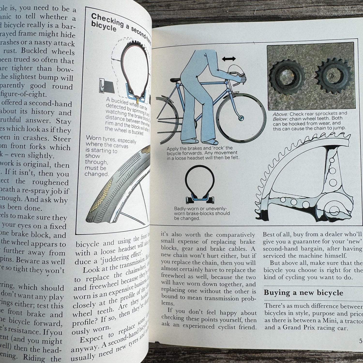 The Young Cyclist's Handbook, Ken Evans, 1979 - Pretty Old Books