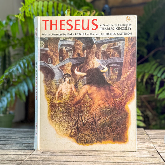 Theseus, A Greek Legend Retold, Charles Kingsley, 1964 - Pretty Old Books