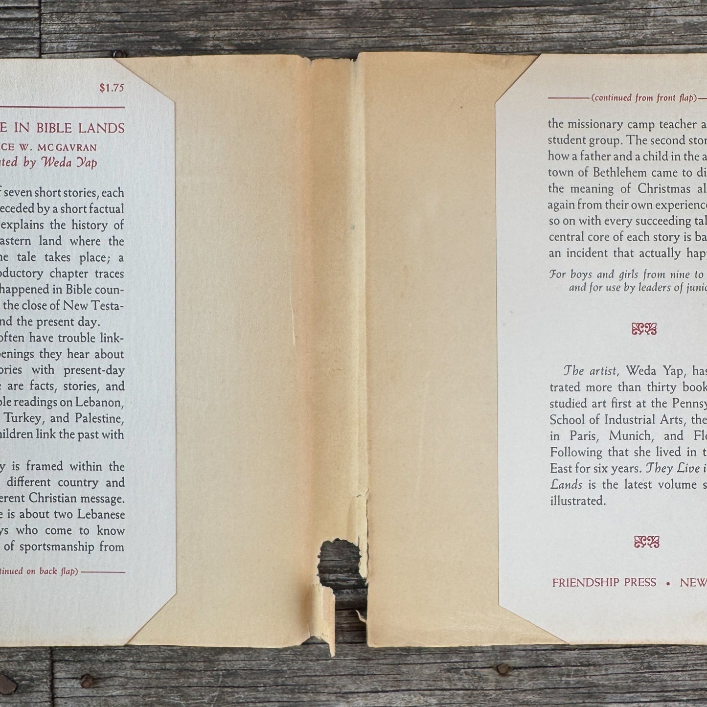 They Live in Bible Lands, Grace W. McGavran, 1950 - Pretty Old Books