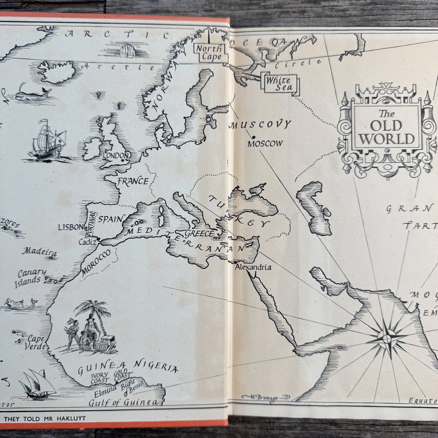 They Told Mr. Hakluyt, Frank Knight, 1964 - Pretty Old Books