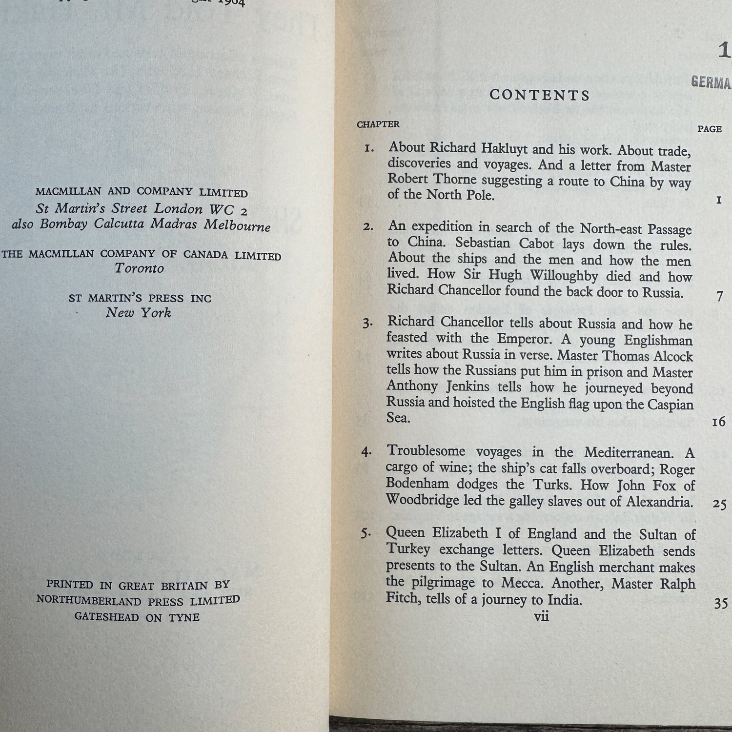 They Told Mr. Hakluyt, Frank Knight, 1964 - Pretty Old Books