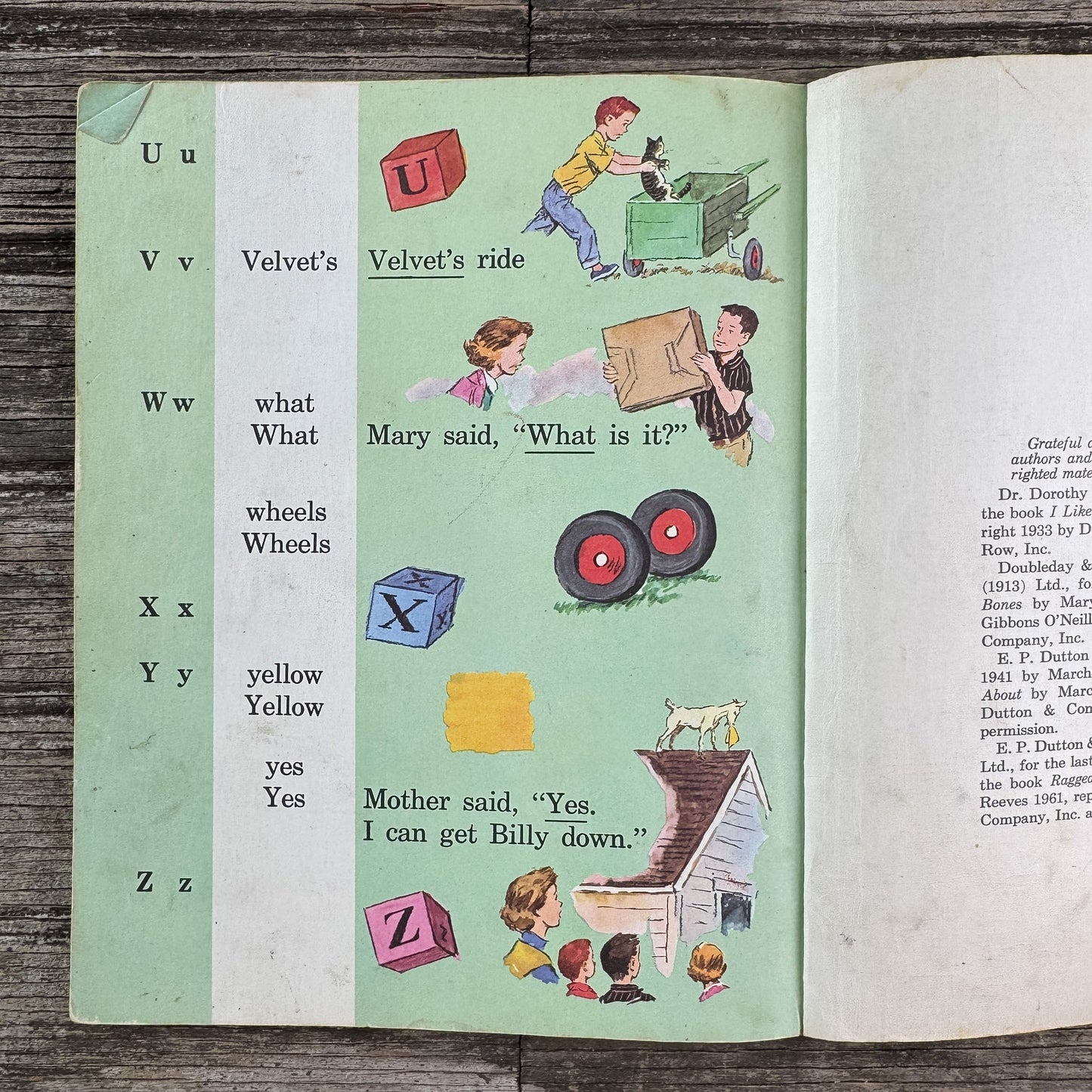 Things You See, 1965 School Primer - Pretty Old Books