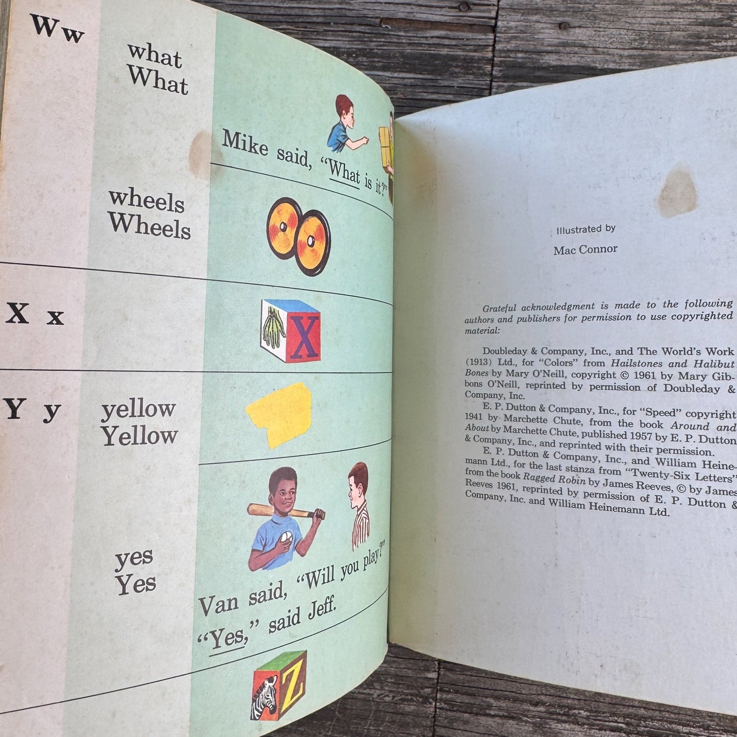 Things You See, Mae Knight Clark, Macmillan Reading Program, 1970 - Pretty Old Books