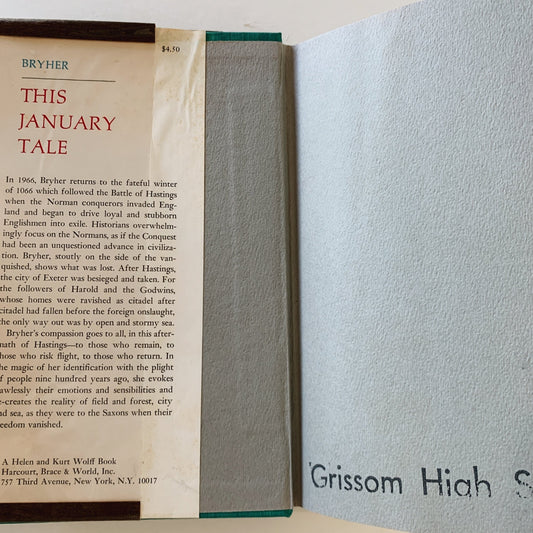 This January Tale, Bryher (Annie Winifred Ellerman), 1966 Hardcover - Pretty Old Books