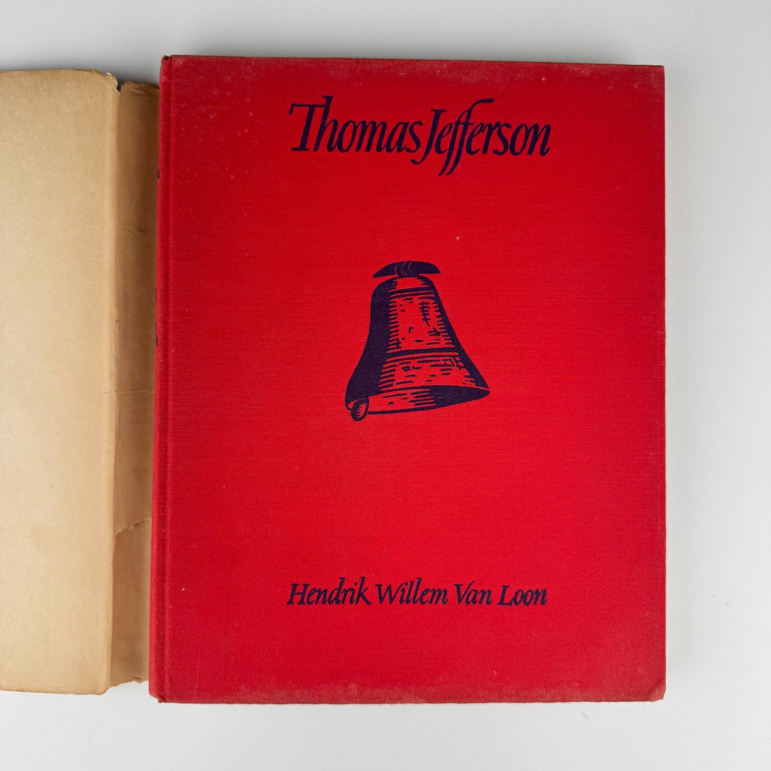 Thomas Jefferson, Henrik Willem Van Loon, 1943 First Edition - Pretty Old Books