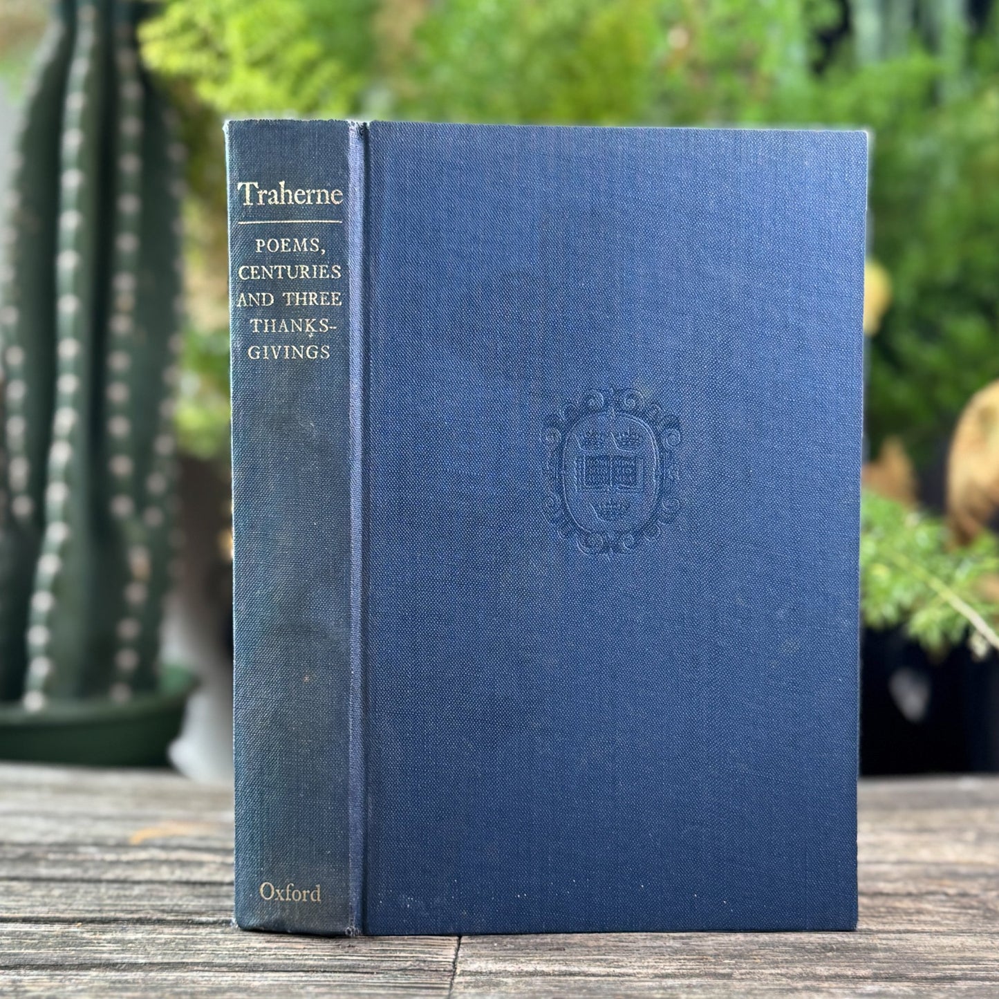 Thomas Traherne: Poems, Centuries and Three Thanksgivings, Edited by Anne Ridler, 1966 - Pretty Old Books
