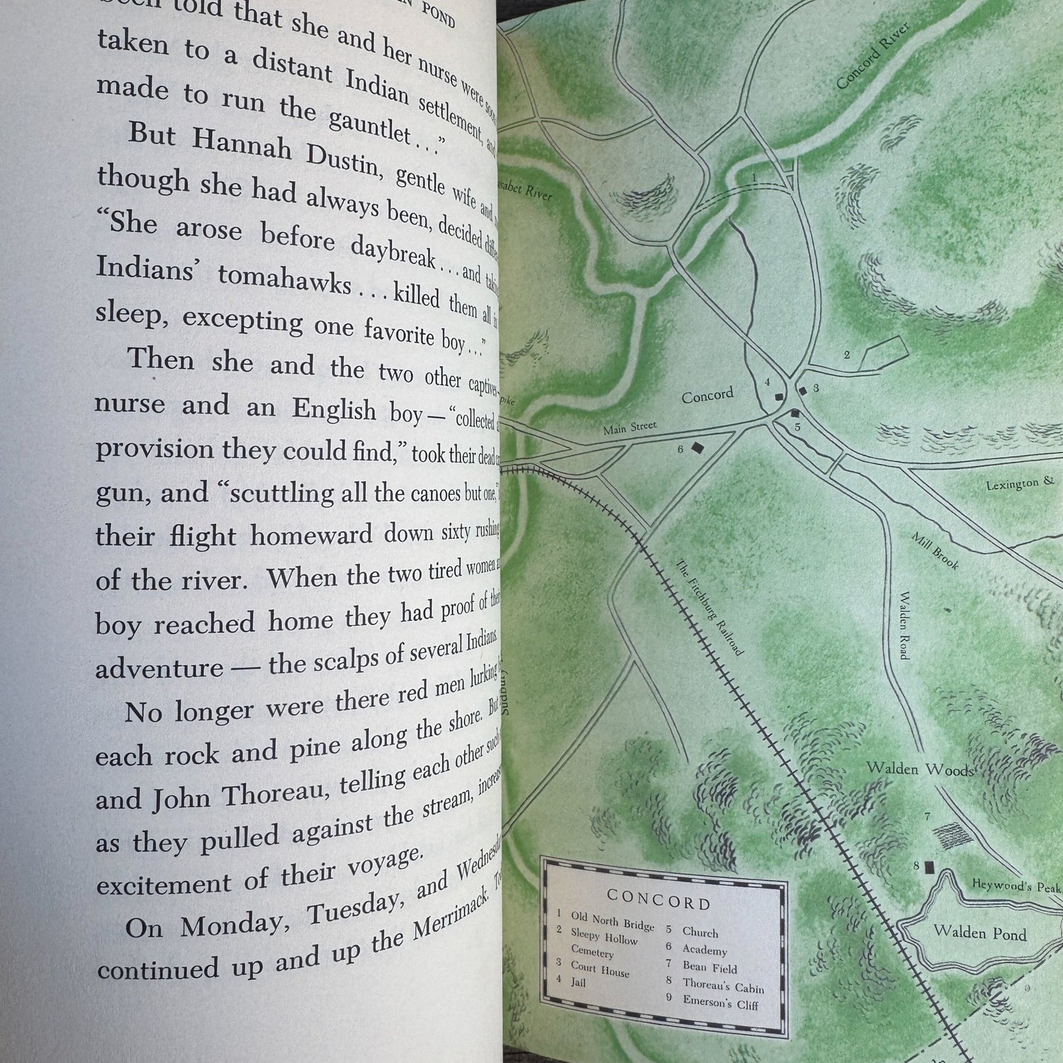 Thoreau of Walden Pond, 1959 Juvenile Biography - Pretty Old Books