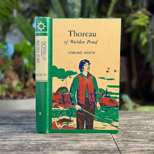 Thoreau of Walden Pond, 1959 Juvenile Biography - Pretty Old Books