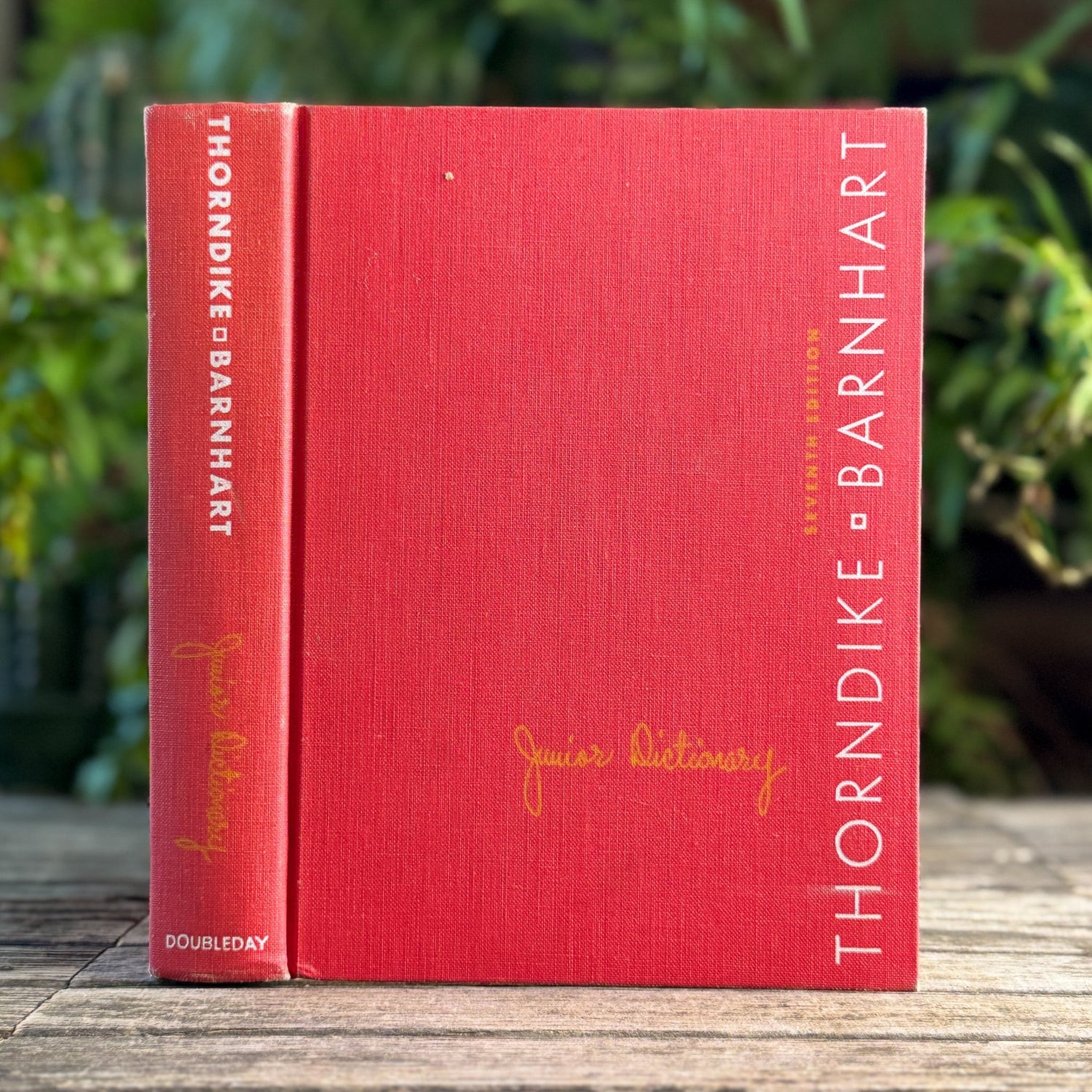 Thorndike-Barnhart Junior Dictionary, E.L. Thorndike and Clarence L. Barnhart, Seventh Edition, 1968 - Pretty Old Books
