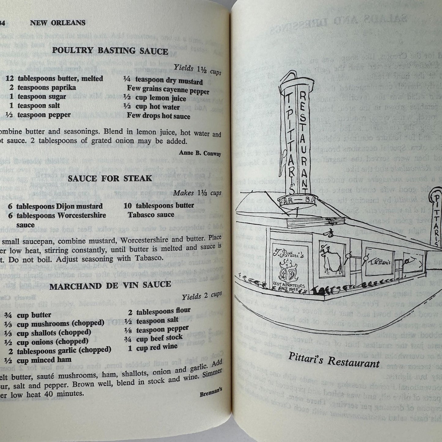 Three Navy Blue Regional Cookbooks: California, New Orleans, Three Rivers, 1970s, Doubleday - Pretty Old Books