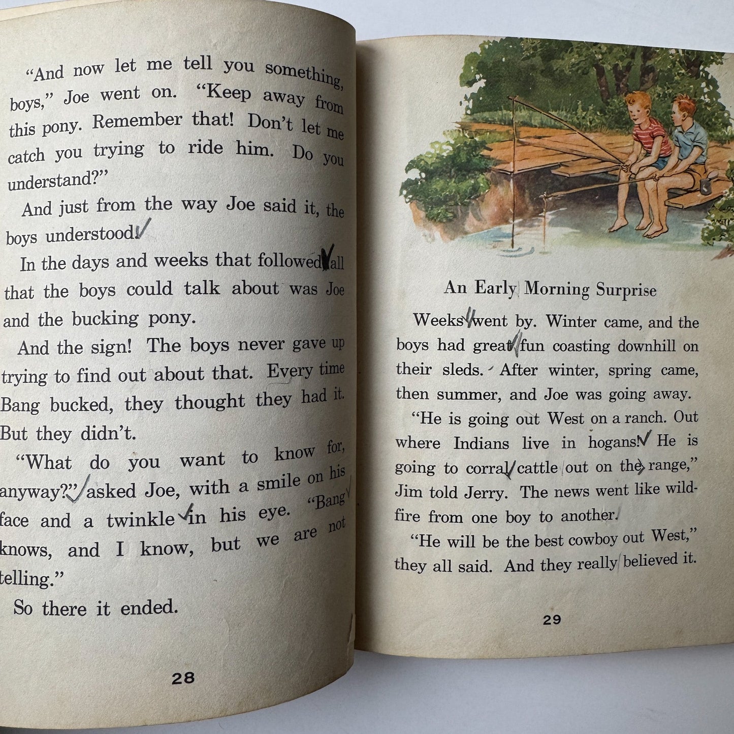 Through the Green Gate, Alice and Jerry, 1957 School Reader - Pretty Old Books