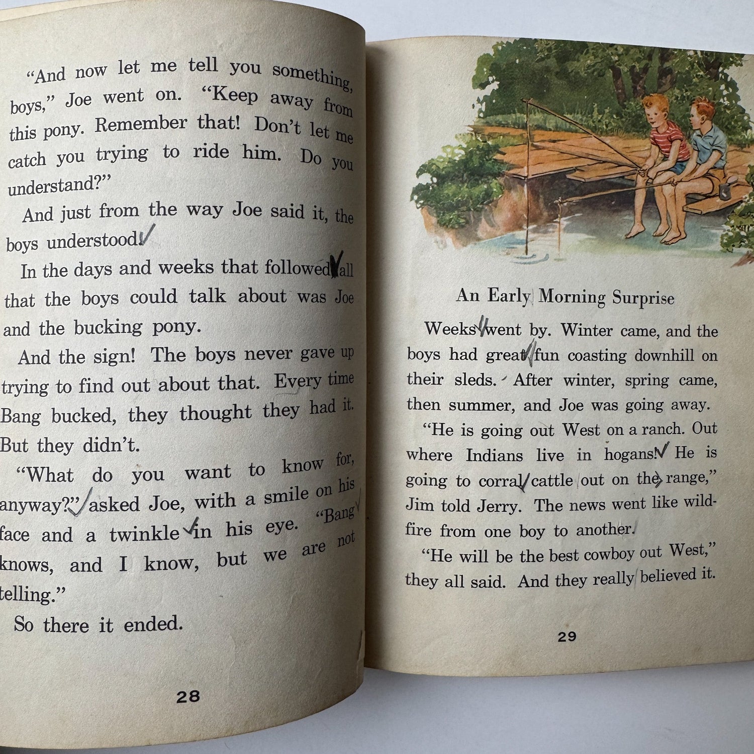 Through the Green Gate, Alice and Jerry, 1957 School Reader - Pretty Old Books