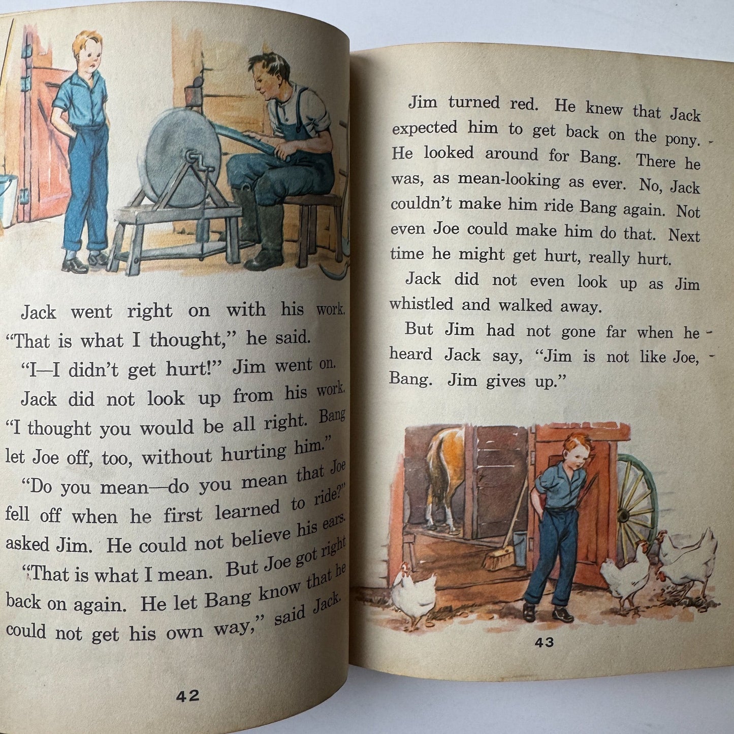 Through the Green Gate, Alice and Jerry, 1957 School Reader - Pretty Old Books