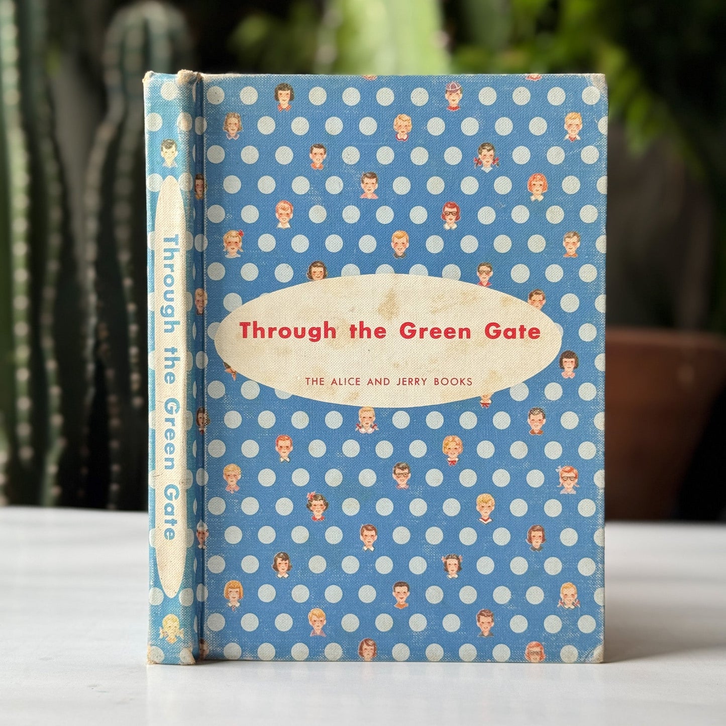 Through the Green Gate, Alice and Jerry, 1957 School Reader - Pretty Old Books