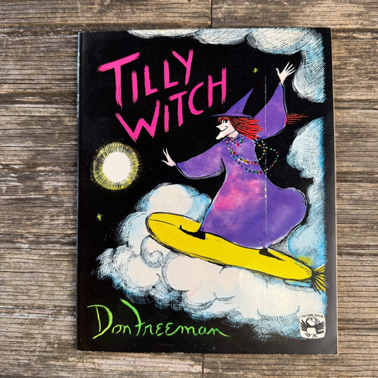 Tilly Witch, Don Freeman, 1969 Puffin Paperback - Pretty Old Books