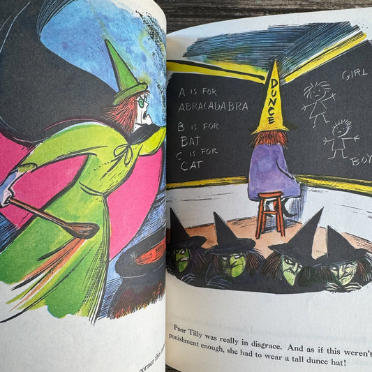 Tilly Witch, Don Freeman, 1969 Puffin Paperback - Pretty Old Books