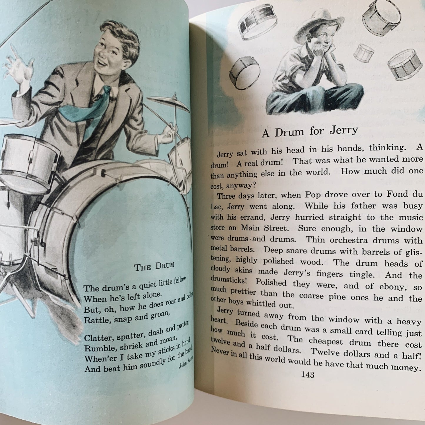 Time To Live, The Searles Readers, Mid - Century School Book 1953 - Pretty Old Books