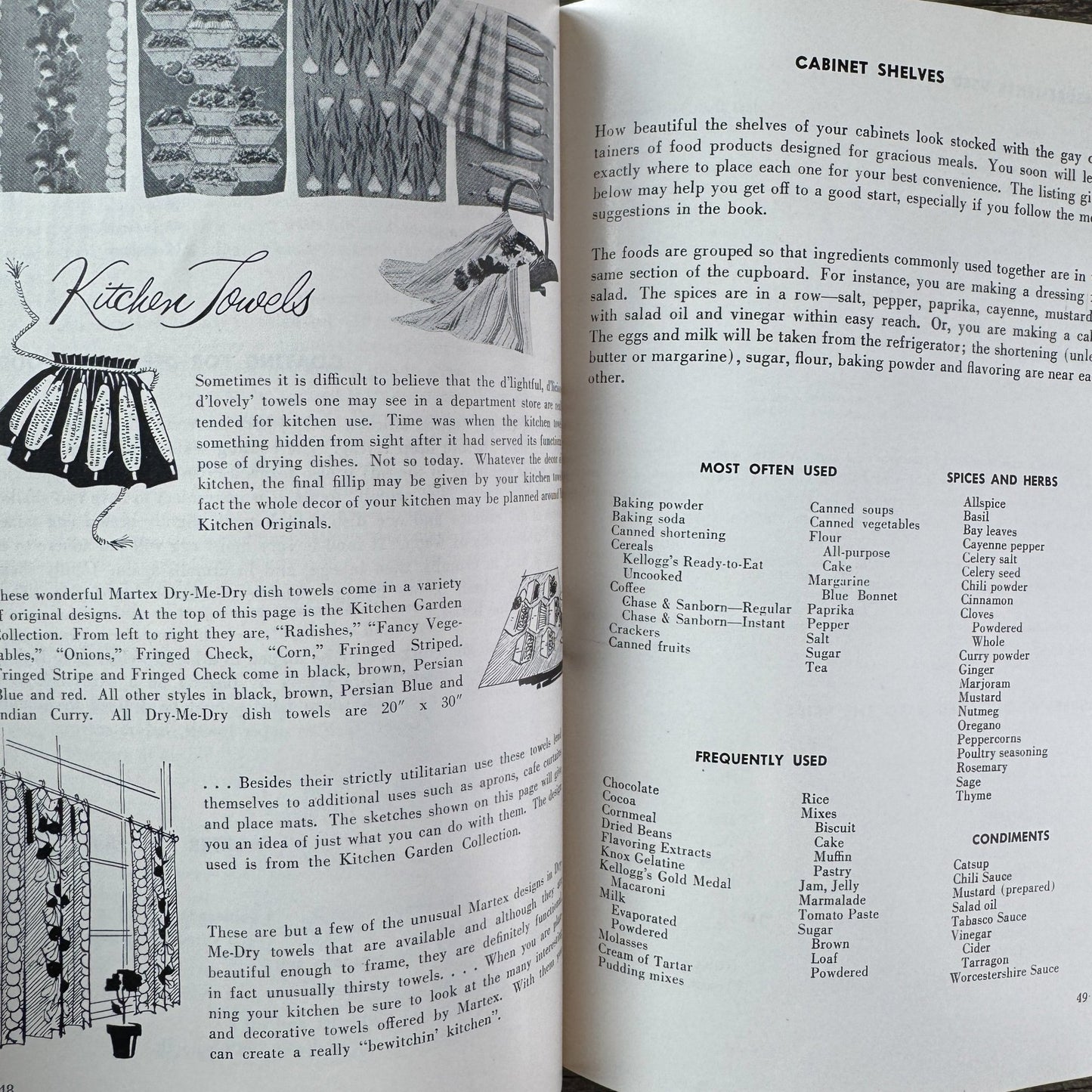 To the Bride, 1956 Wedding Planner and Housekeeping Guide - Pretty Old Books