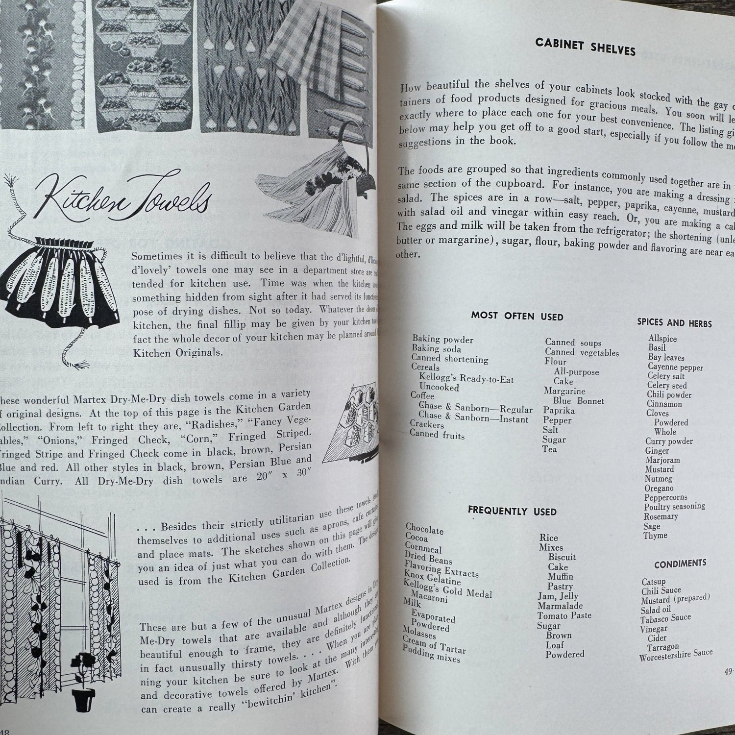 To the Bride, 1956 Wedding Planner and Housekeeping Guide - Pretty Old Books