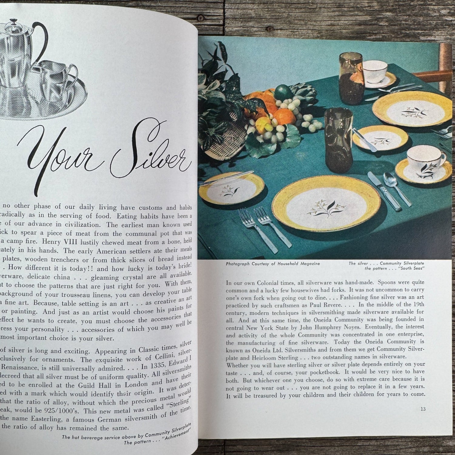 To the Bride, 1956 Wedding Planner and Housekeeping Guide - Pretty Old Books