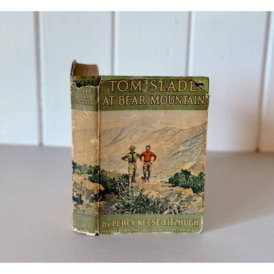 Tom Slade at Bear Mountain, Percy Keese Fitzhugh, Boy Scout Book, 1925 - Pretty Old Books