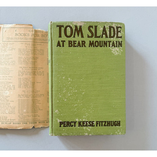 Tom Slade at Bear Mountain, Percy Keese Fitzhugh, Boy Scout Book, 1925 - Pretty Old Books
