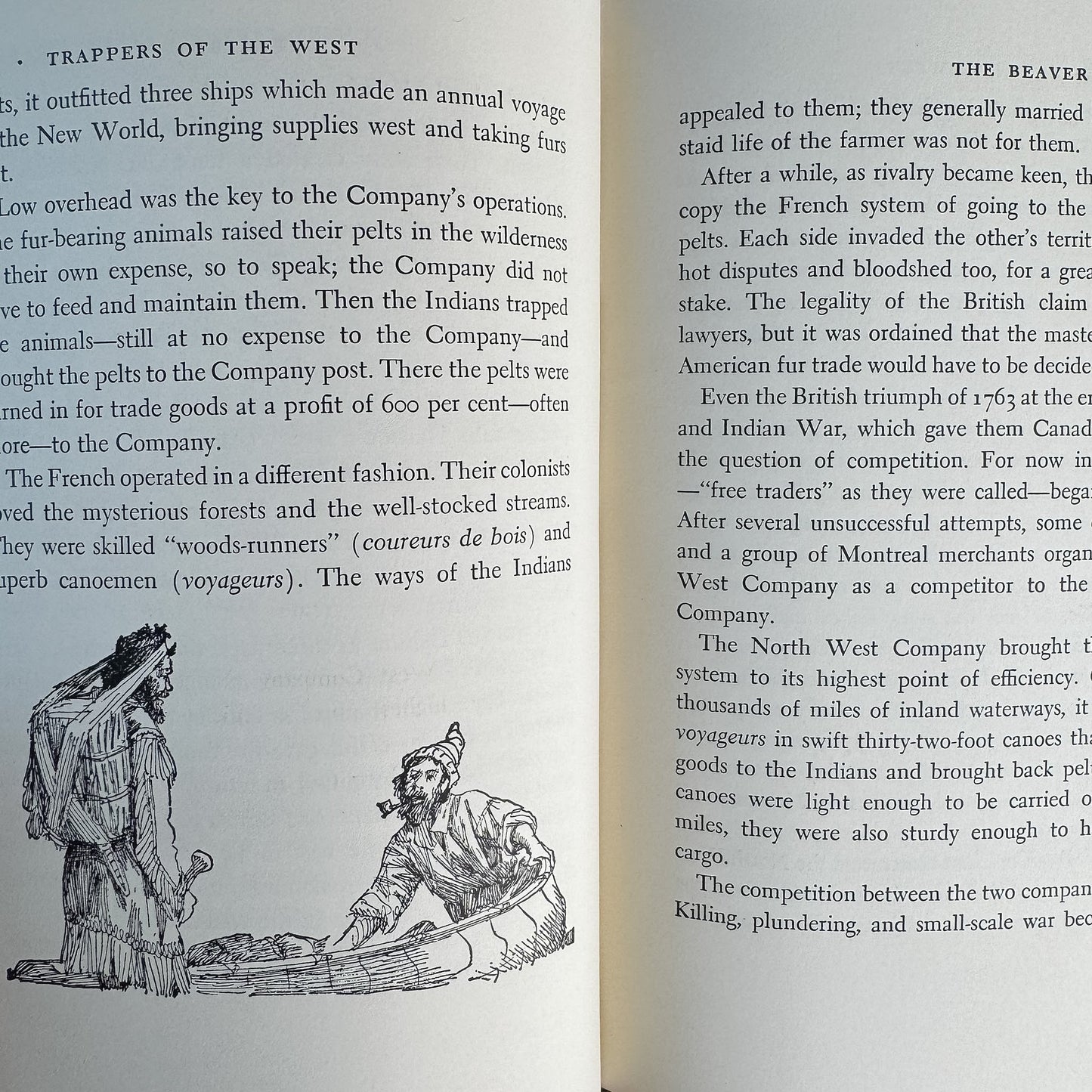 Trappers of the West, Fred Reinfeld, 1957 - Pretty Old Books