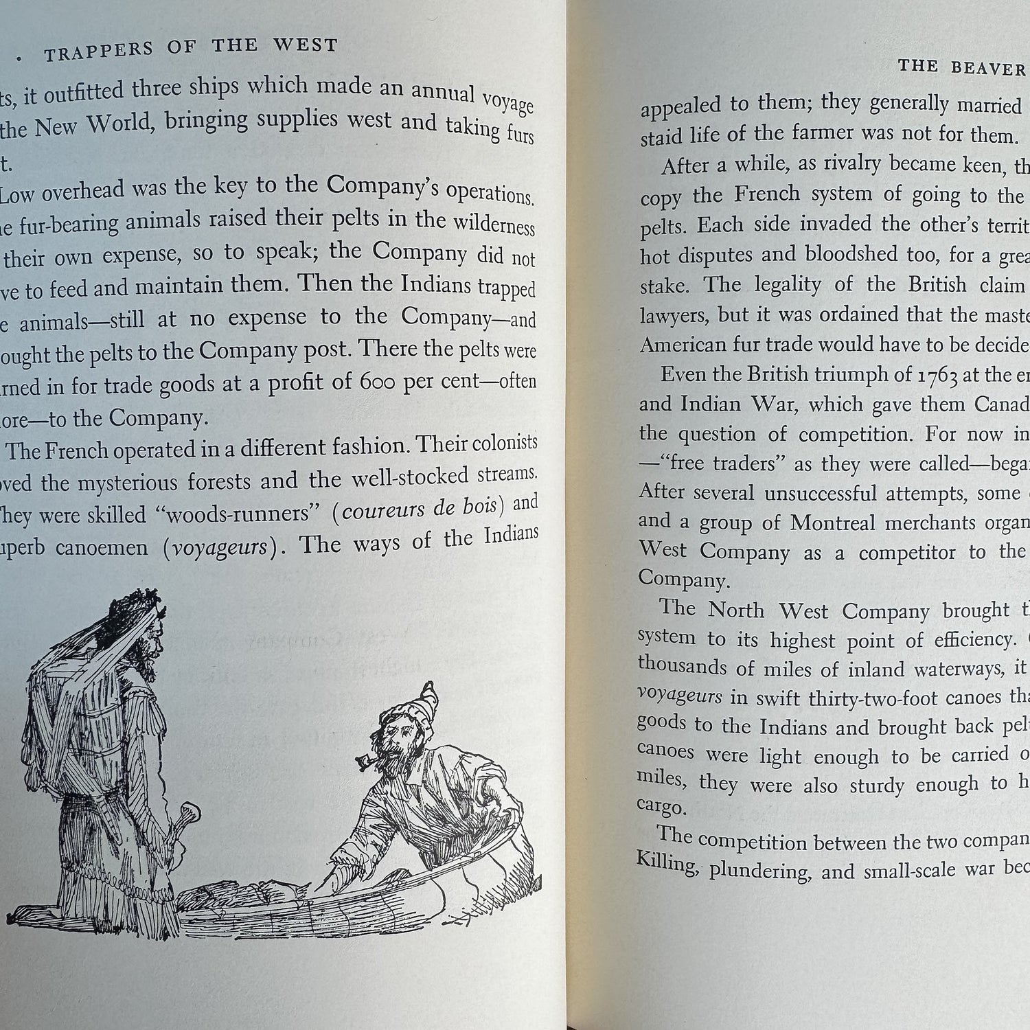 Trappers of the West, Fred Reinfeld, 1957 - Pretty Old Books