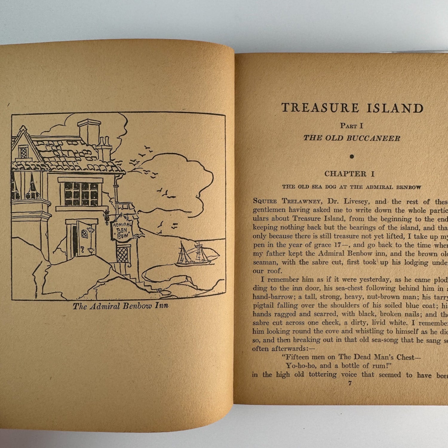 Treasure Island, Robert Louis Stevenson, Whitman Publishing, Illustrated with Jacket - Pretty Old Books