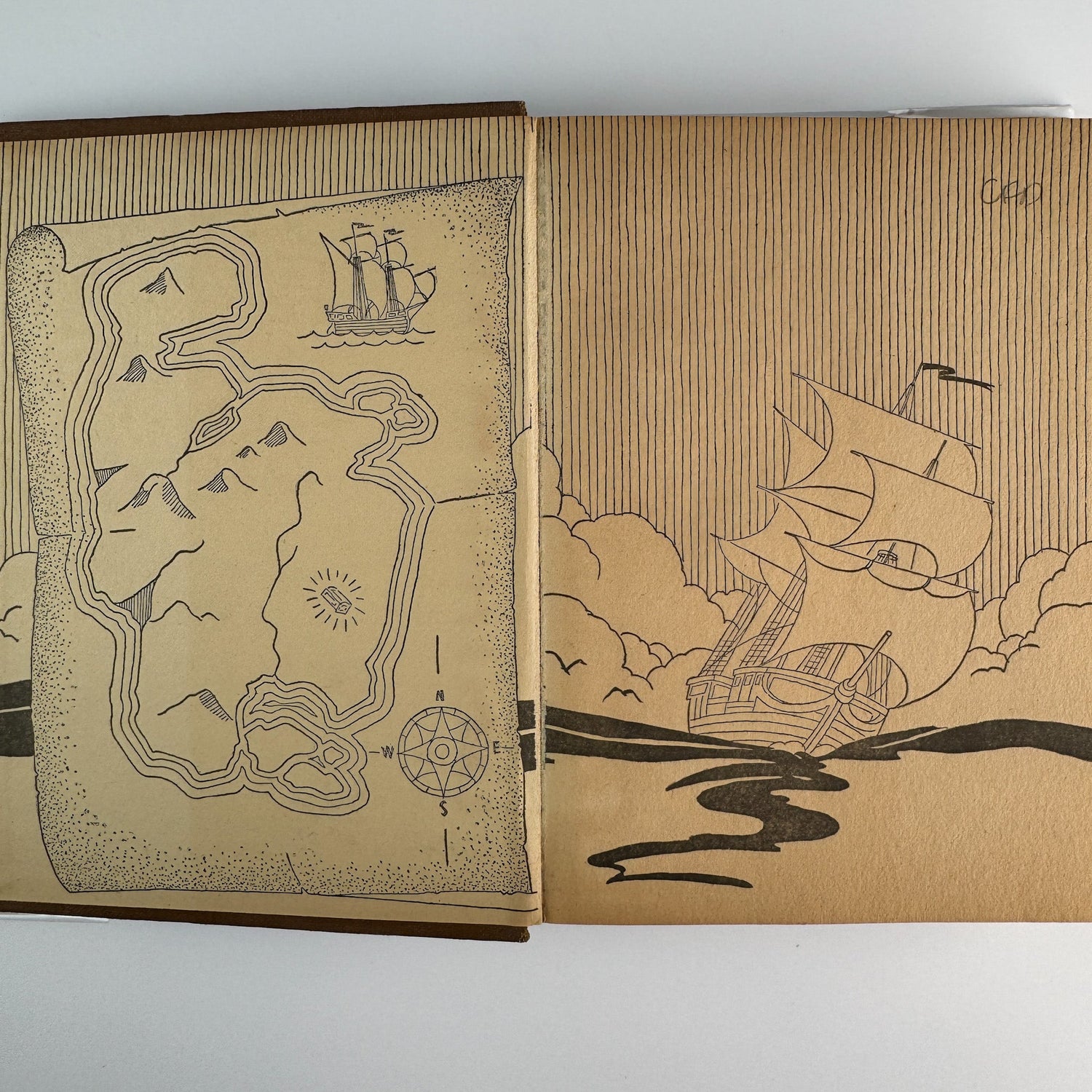 Treasure Island, Robert Louis Stevenson, Whitman Publishing, Illustrated with Jacket - Pretty Old Books