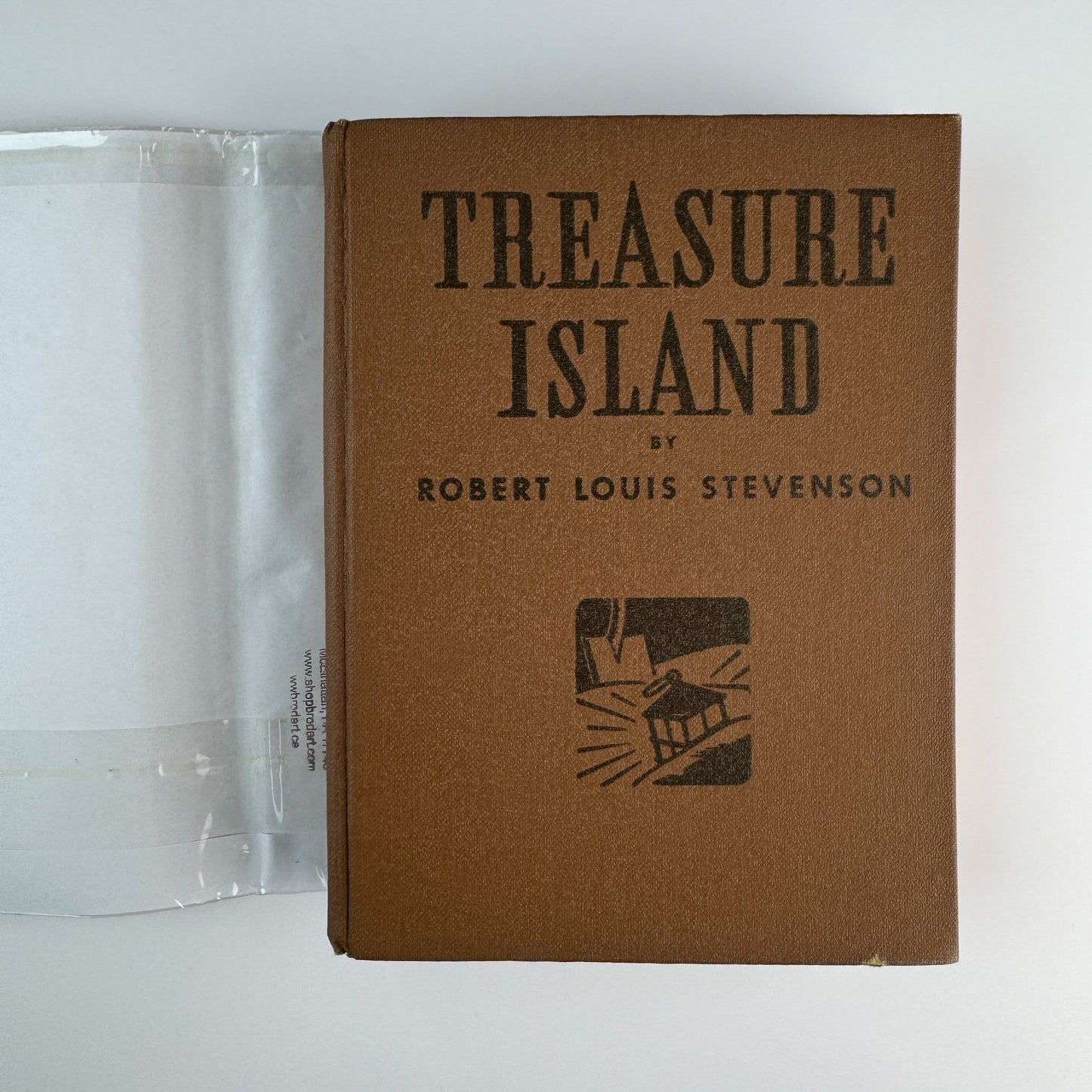 Treasure Island, Robert Louis Stevenson, Whitman Publishing, Illustrated with Jacket - Pretty Old Books