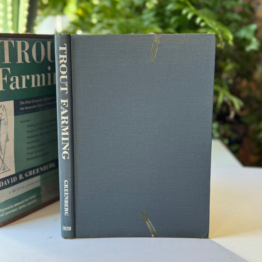 Trout Farming: First Complete Textbook on Trout Farming, David B. Greenberg, 1960 - Pretty Old Books