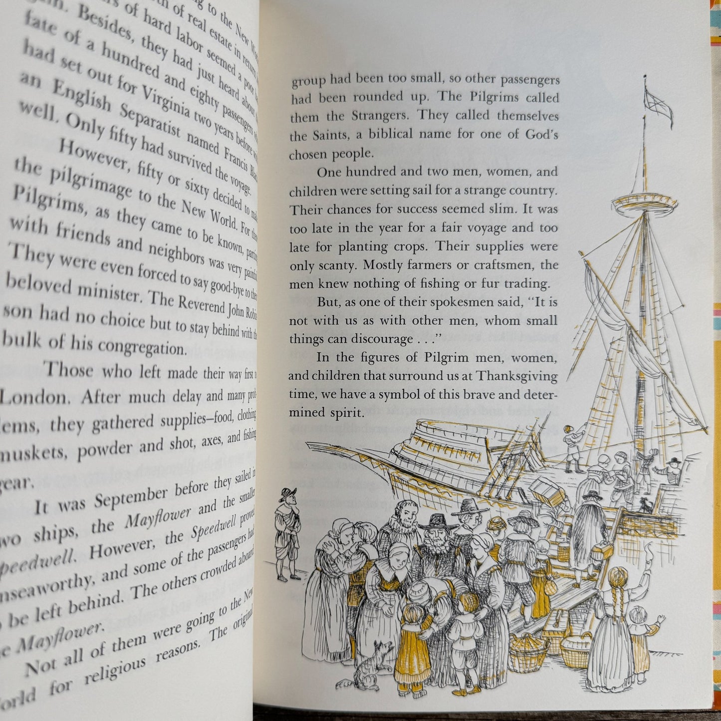 Turkeys, Pilgrims, and Indian Corn: The Story of the Thanksgiving Symbols, Edna Barth, 1975 - Pretty Old Books