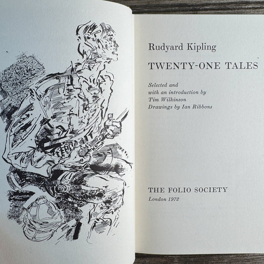 Twenty-One Tales, Rudyard Kipling, 1972, Second Impression - Pretty Old Books