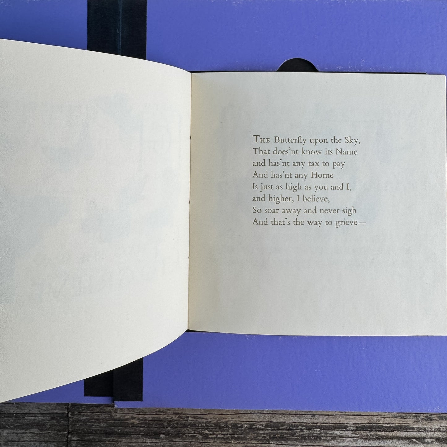 Two Poems, Emily Dickinson, 1968, Miniature Illustrated Edition - Pretty Old Books