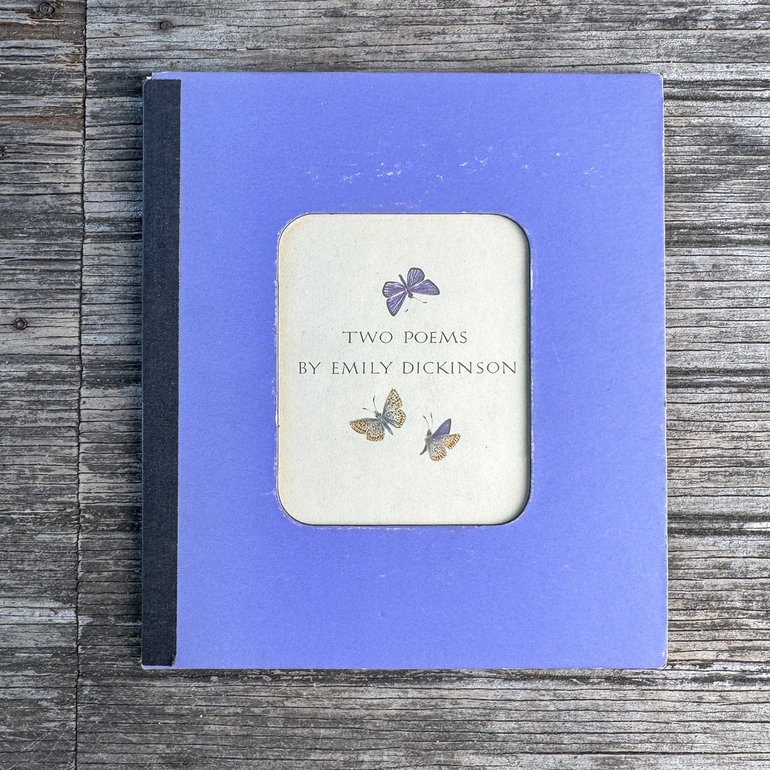 Two Poems, Emily Dickinson, 1968, Miniature Illustrated Edition - Pretty Old Books
