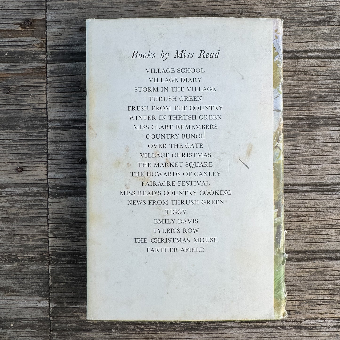 Tyler's Row, Miss Read, 1974 - Pretty Old Books
