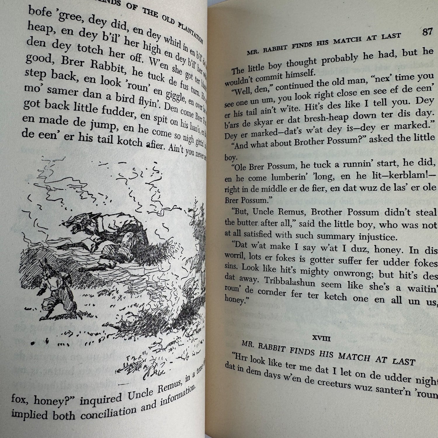 Uncle Remus: His Songs and His Sayings, Joel Chandler Harris, Thrushwood Book, 1975 - Pretty Old Books