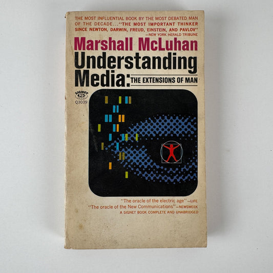 Understanding Media, Marshall McLuhan, 1964 Signet Paperback - Pretty Old Books