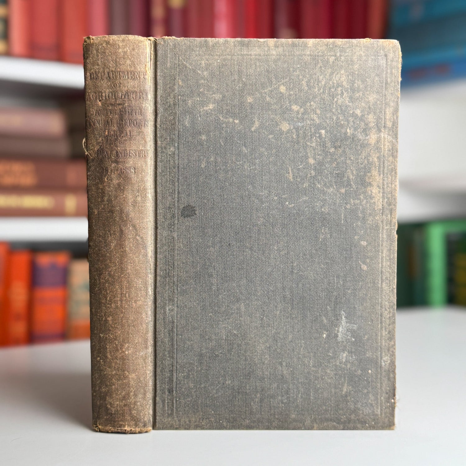 U.S. Department of Agriculture Bureau of Animal Industry Reports, 1887–1888, 1889 Hardcover - Pretty Old Books