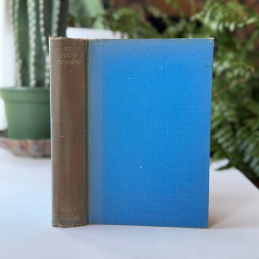 Van Loon's Geography, 1936, 13th Printing, Hardcover Illustrated - Pretty Old Books