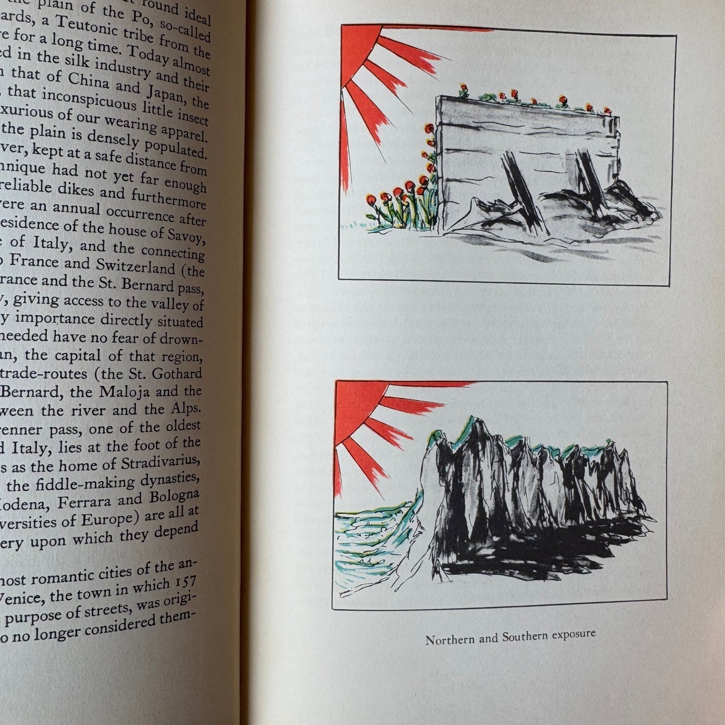Van Loon's Geography, 1936, 13th Printing, Hardcover Illustrated - Pretty Old Books