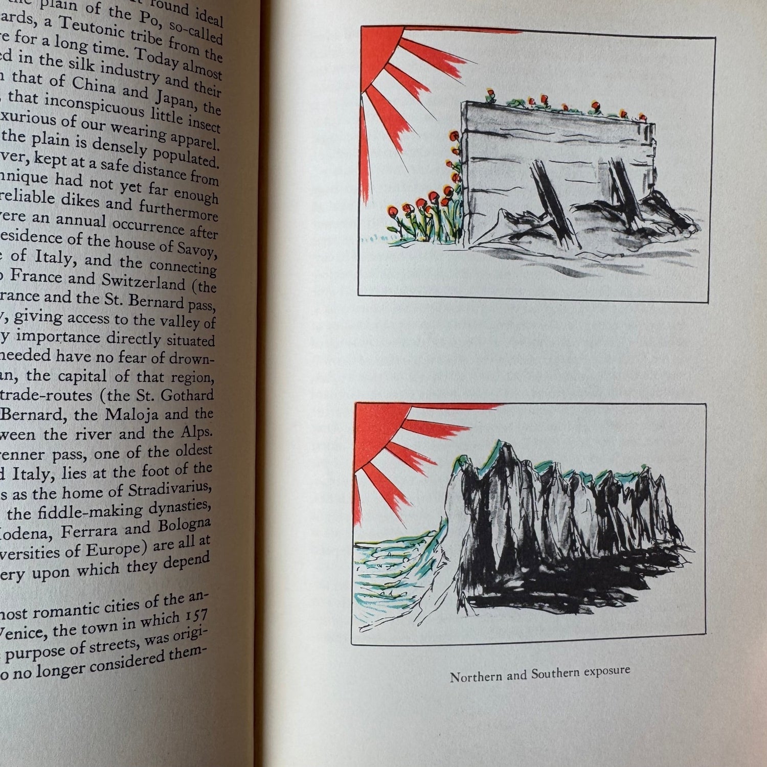 Van Loon's Geography, 1936, 13th Printing, Hardcover Illustrated - Pretty Old Books