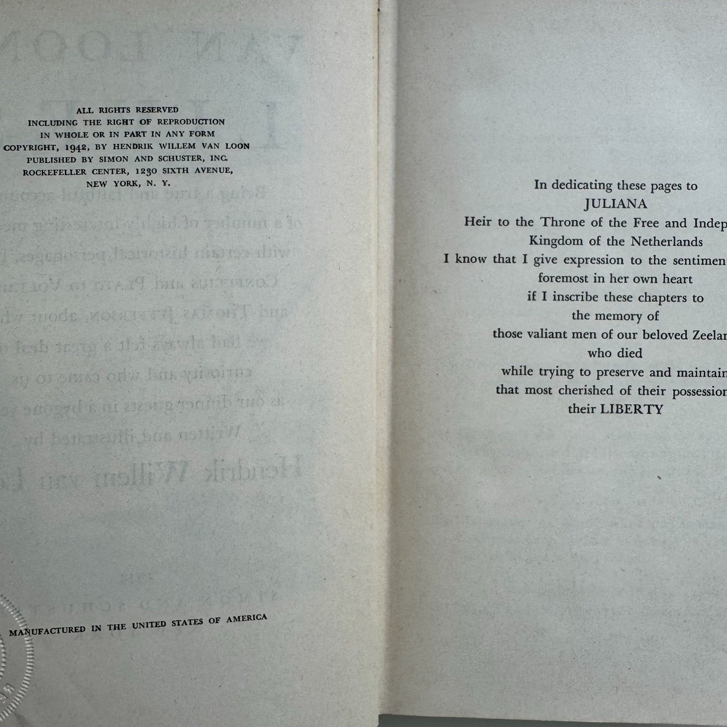 Van Loon's Lives, 1942, Biography, History, Hardcover Illustrated - Pretty Old Books