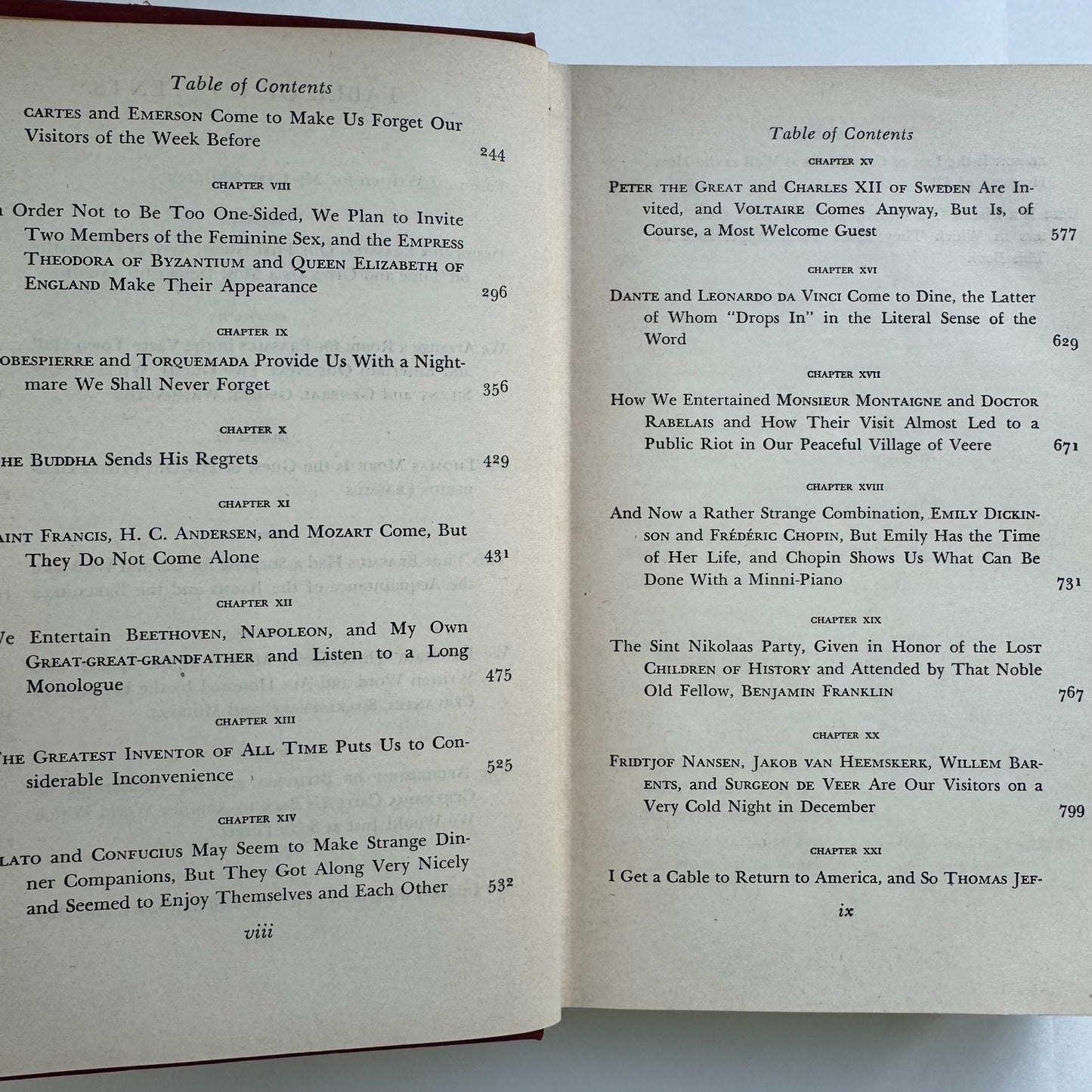 Van Loon's Lives, 1942, Biography, History, Hardcover Illustrated - Pretty Old Books