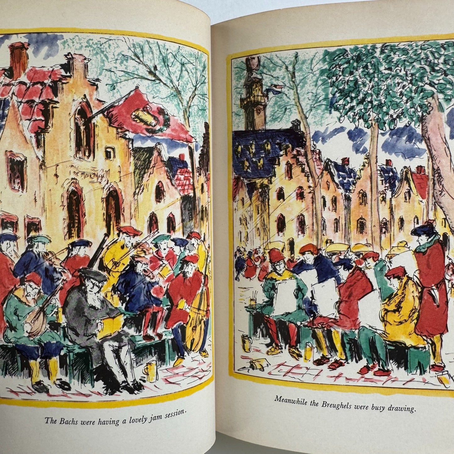 Van Loon's Lives, 1942, Biography, History, Hardcover Illustrated - Pretty Old Books