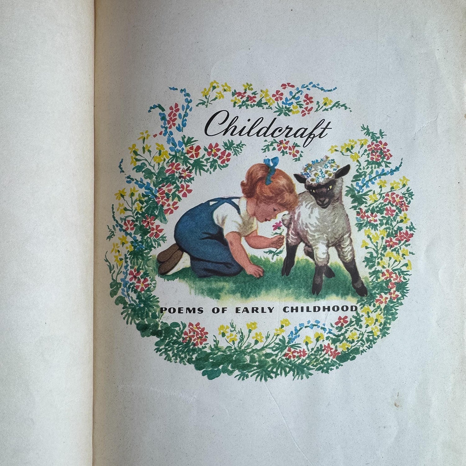 Vintage 1949 Complete Childcraft How and Why Library Set in Orange, Volumes 1-14 - Pretty Old Books