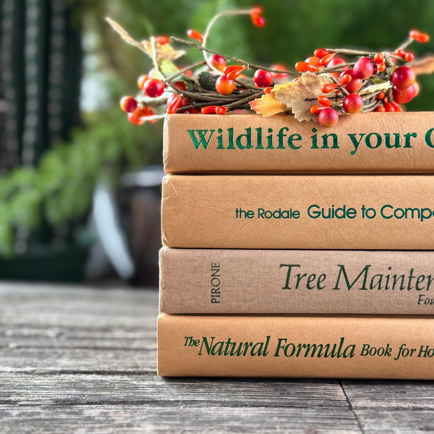 Orange Vintage Book Bundles